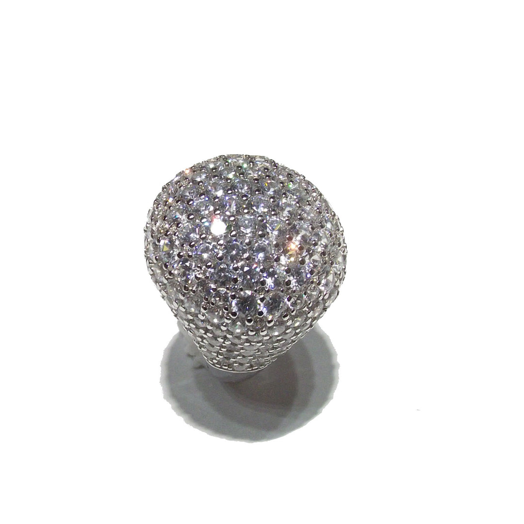 Capodagaglia pierścień Morositas Silver 925 Cubic Zirconia CPD-Arg-0001-bi