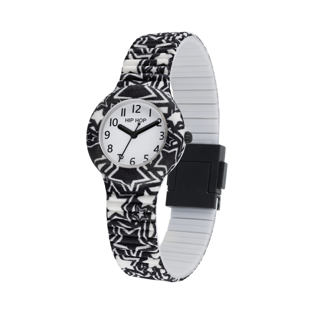 Hip Hop Black & White Watch A Sky Full of Star Collection 32 mm Hwu1120