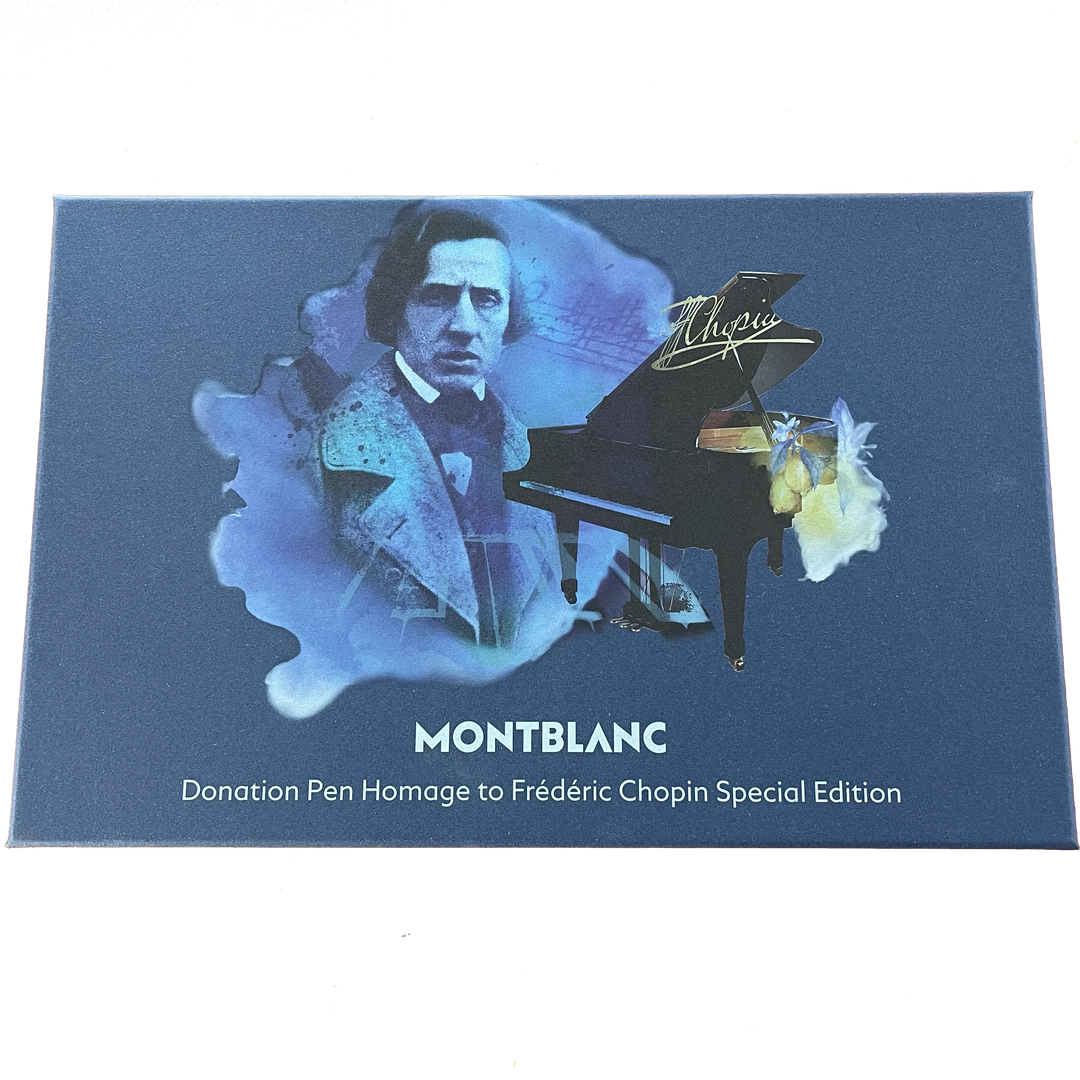 Montblanc Set roleta Pen Pen Frederic Chopin + Blocco Note 127641