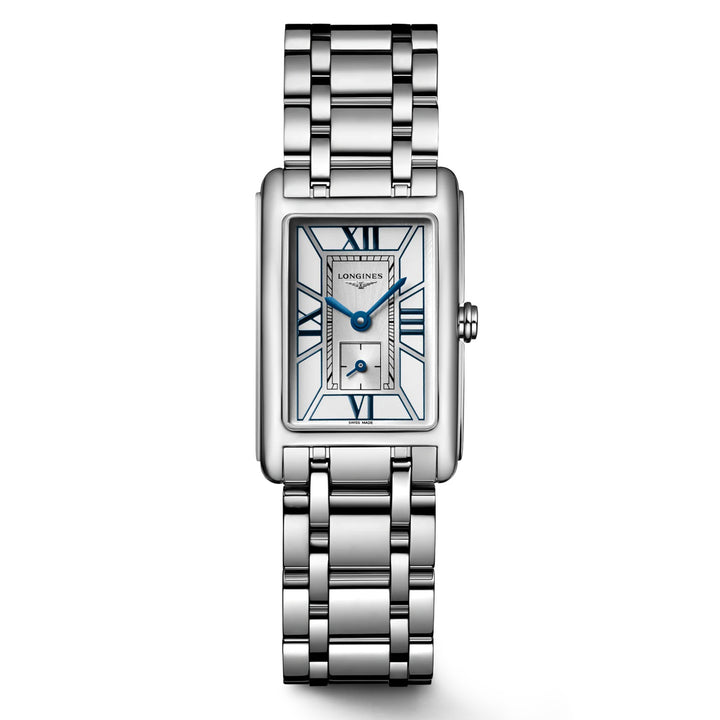 Longines Dolcevita Watch 20,8x32mm Silber Quarz Stahl L5.255.4.75.6