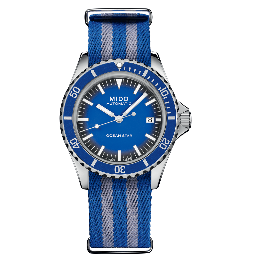 Mida Ocean Star Tribute Limited Edition 200pz 40mm Blue Automatic Steel