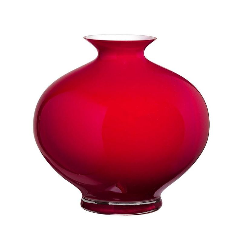 Onlylux vase aurora h 30 cm rood OL0161