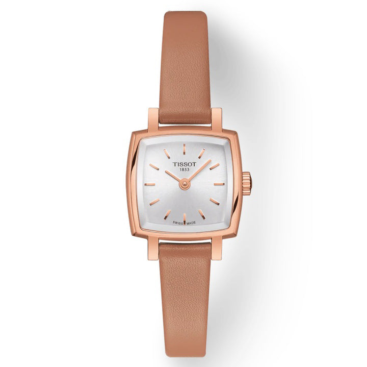 Tissot Watch Schöne Sommerset 20mm Silber Quarz Stahl Finish PVD Gold Pink T058.109.36.031.01
