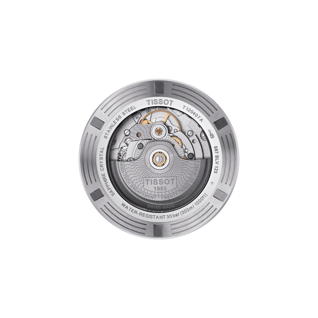 Tissot Watch Seastar 1000 Powermitic 80 43mm Blå automatisk stål T120.407.17.041.00