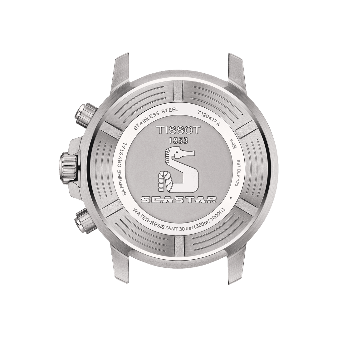 Tissot Watch Seastar 1000 Chronograph 45,5 mm zelená ocel T120.417.11.091.01