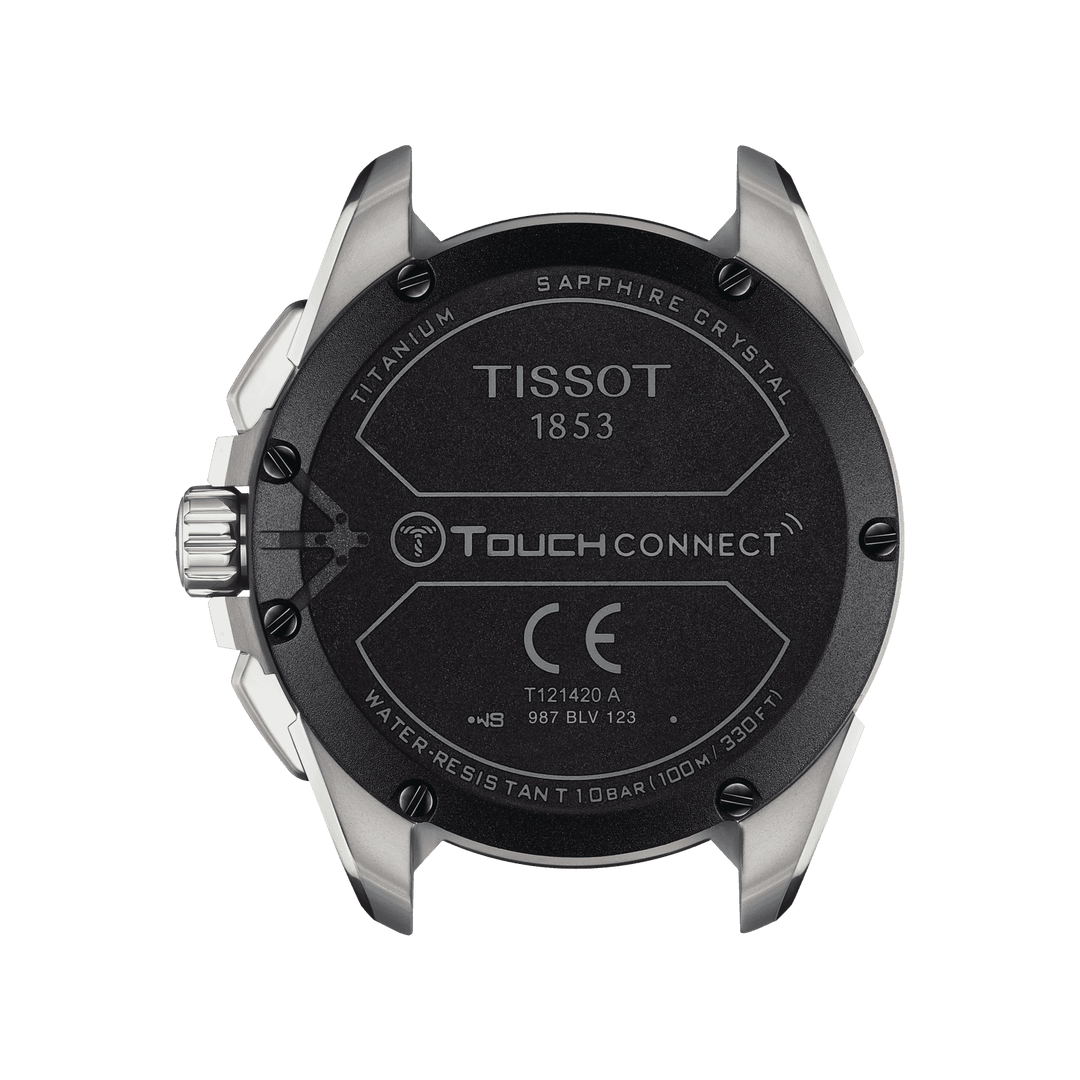 Tissot Clock Smartwatch Touch Touch Connect Solar Blue T121.420.47.051.06