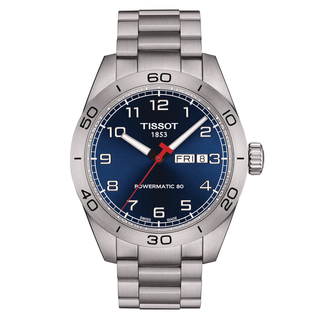 Tissot Watch PRS 516 Powermitic 80 42mm Blå automatisk stål T131.430.11.042.00
