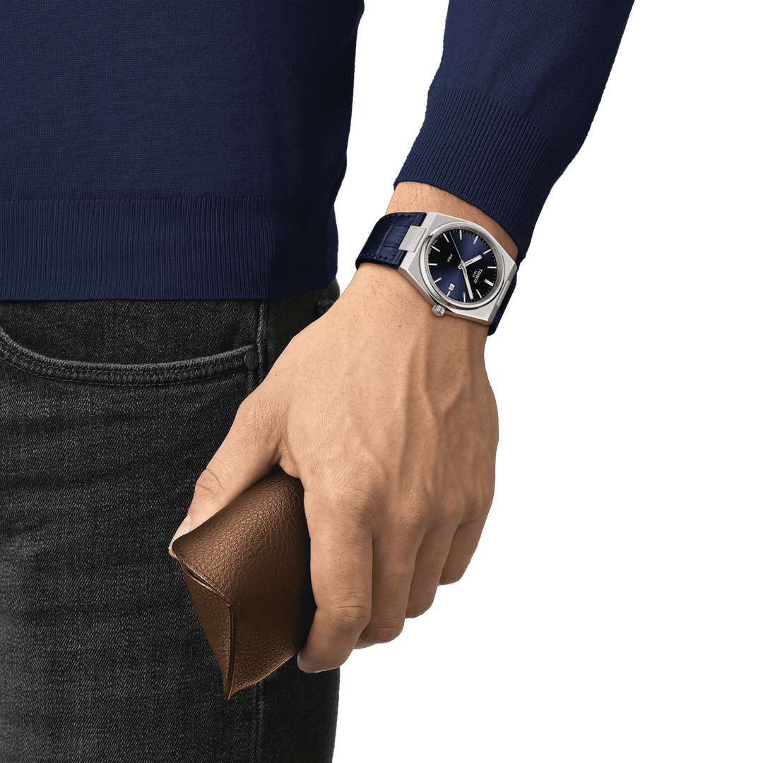 Tissot Watch PRX 39,5 mm Blue Quartz Steel T137.410.16.041.00