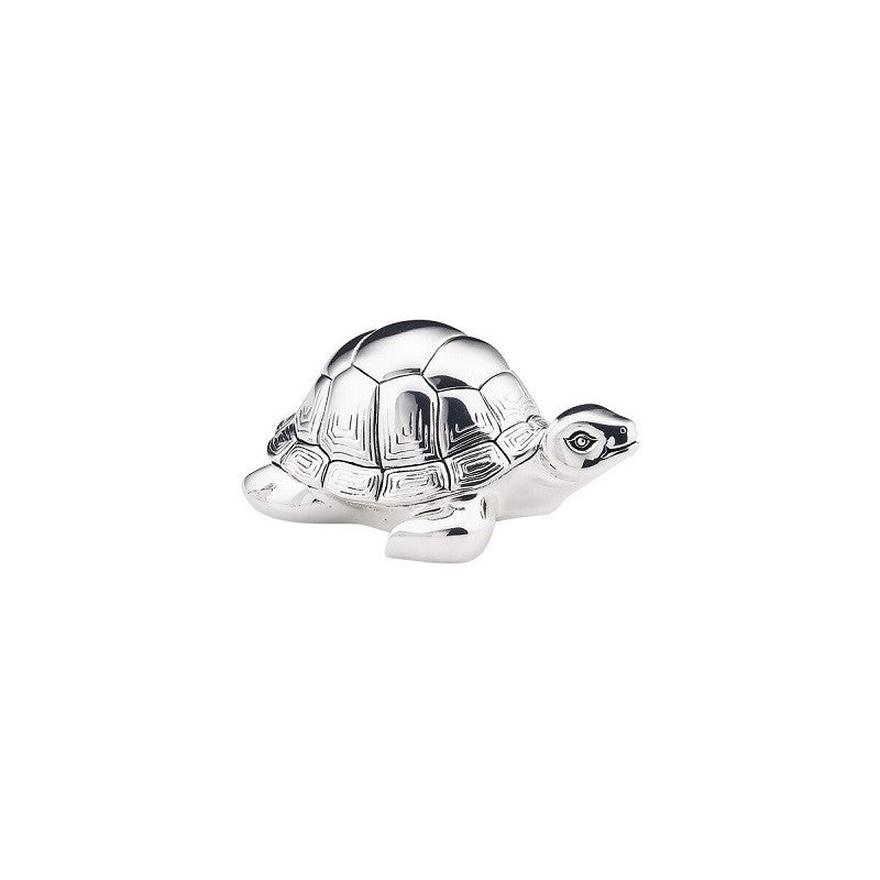Soevereiniteit Turtle Resin Turtle gecoat zilver 5,5 cm R 258