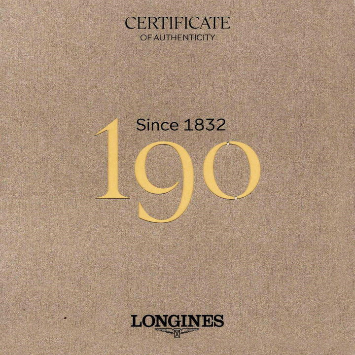 Longines Orologio The Longines Master Collection 190th Anniversary Edition 40 mm Grigio Oro 18KT Automatico L2.793.6.73.2