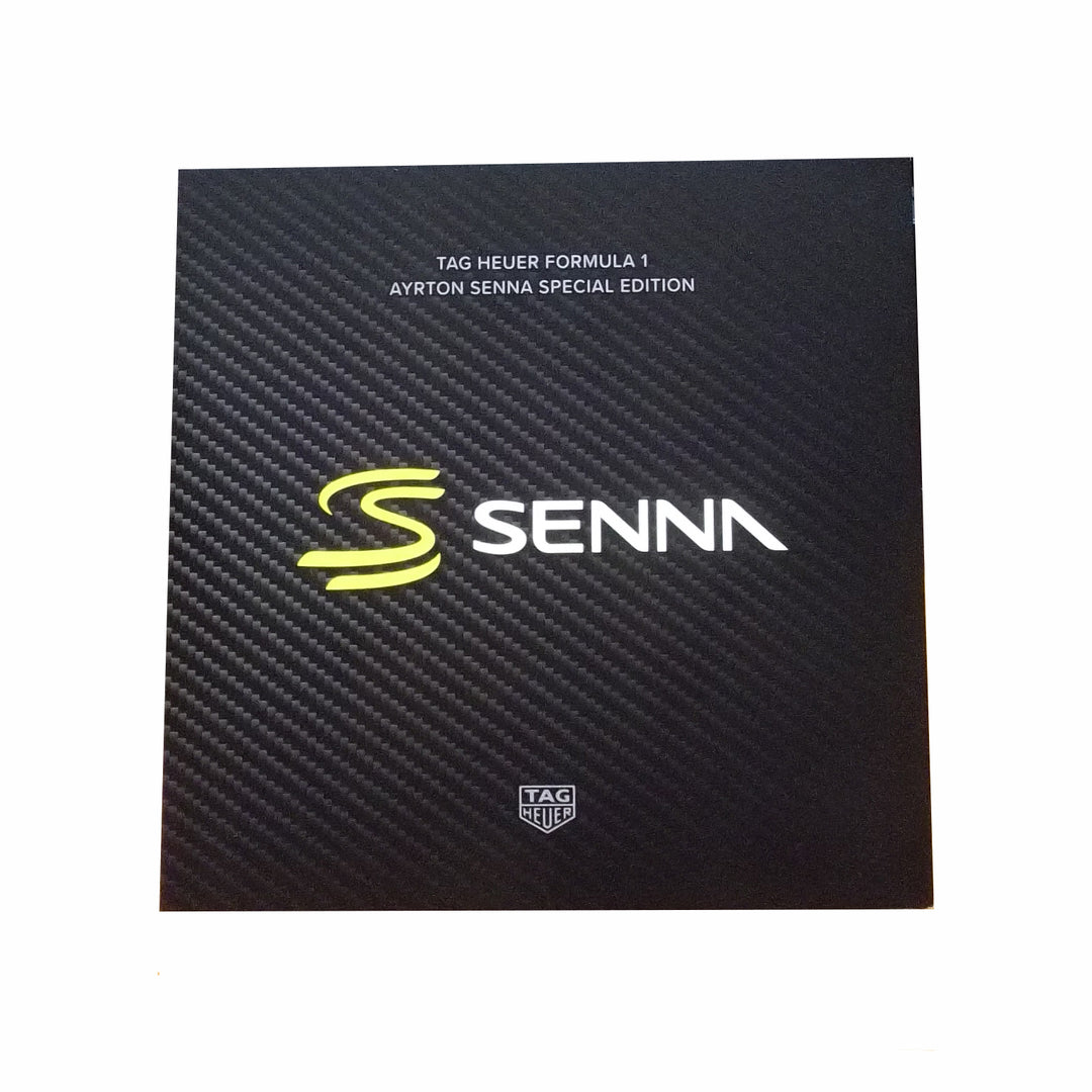 Tag Heuer Clock Formuła 1 x Senna 43 mm szary kwarc stalowy wykończenie pvd czarny caz101aj.fc6487