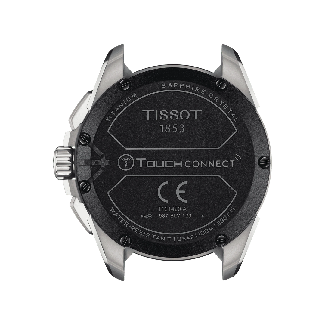 Tissot-Touch Connect Solar 47,5 mm Czarny tytan T121.420.47.051.07