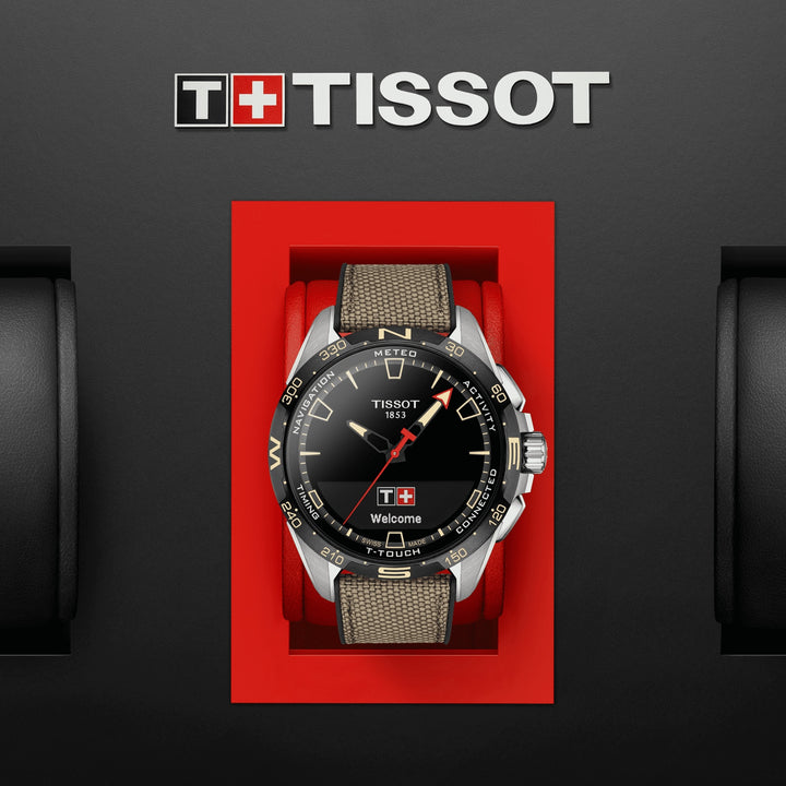 Tissot-Touch Connect Solar 47,5 mm Czarny tytan T121.420.47.051.07