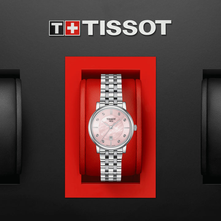 Tissot Carson Premium Lady 30 mm Madreper Pink Quartz Steel T122.210.11.159.00
