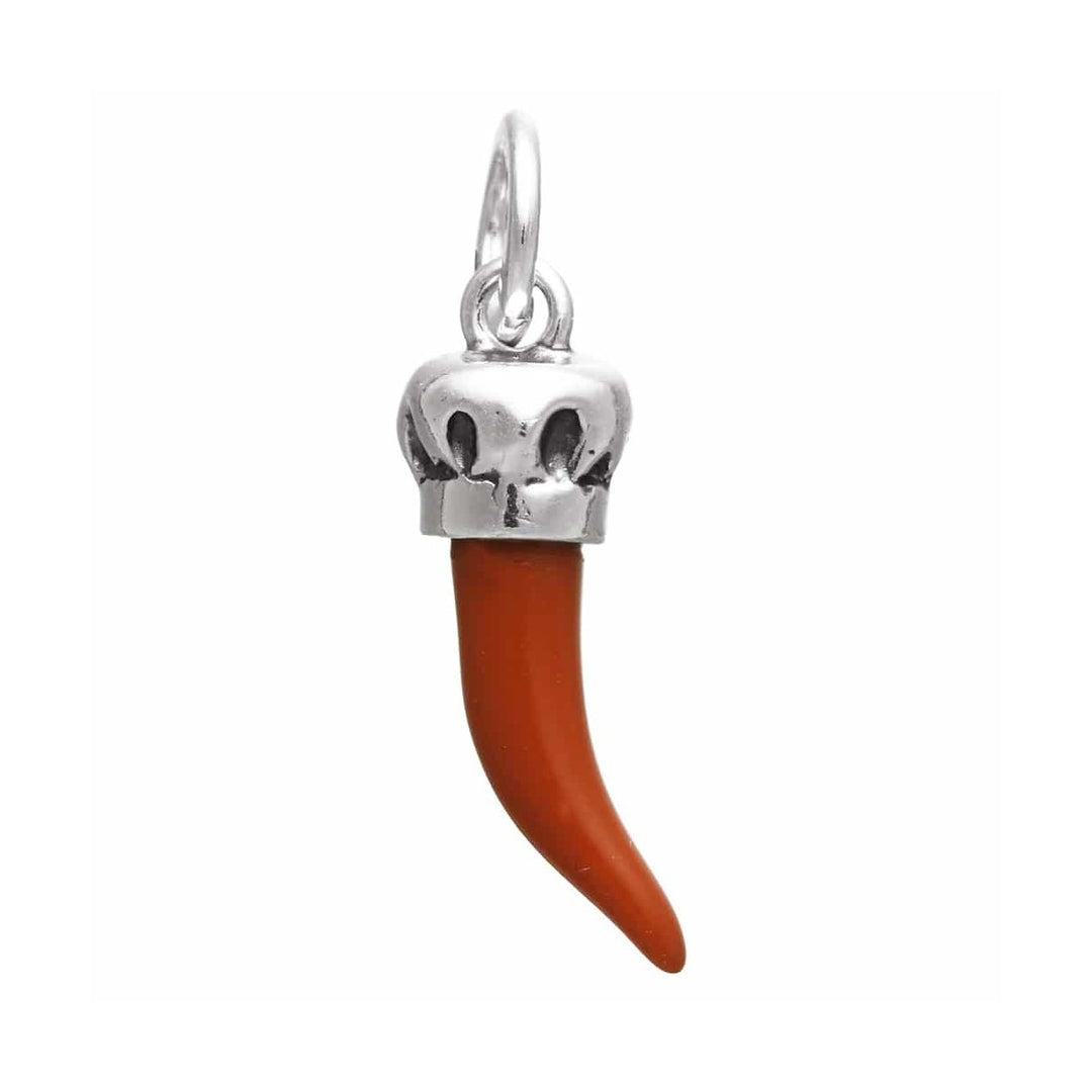 Giovanni Rspini Charm Horn Red Chef Silver 925 10990