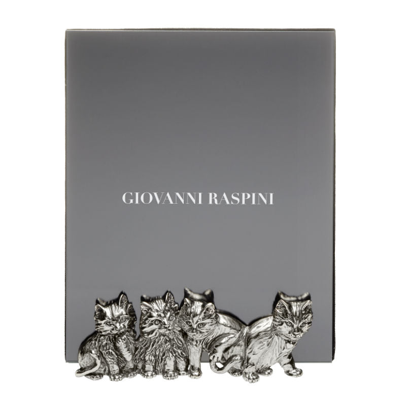 Giovanni Rspini Gatti Glass 16x20cm Bronze White B0364