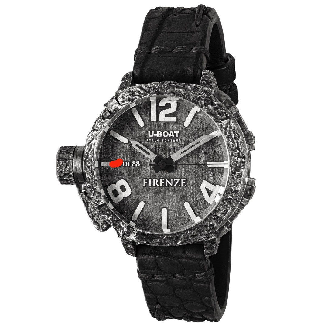 U-Boat Firenze Silver Limited Edition Watch 88 Exempres 45mm Automatické stříbro 925 Florence Silver