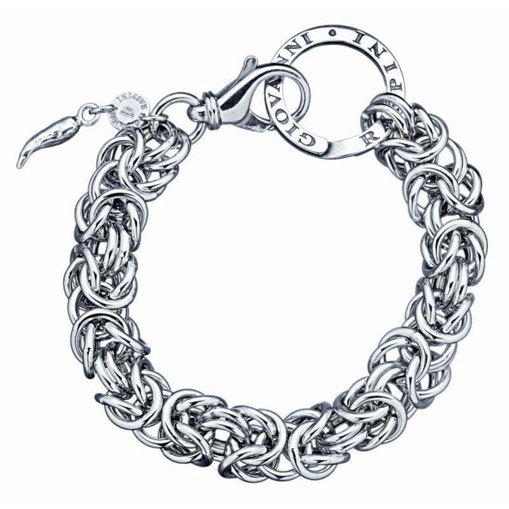 Giovanni Raspini bracciale argento maglia bizantina 21cm 6863 - Gioielleria Capodagli