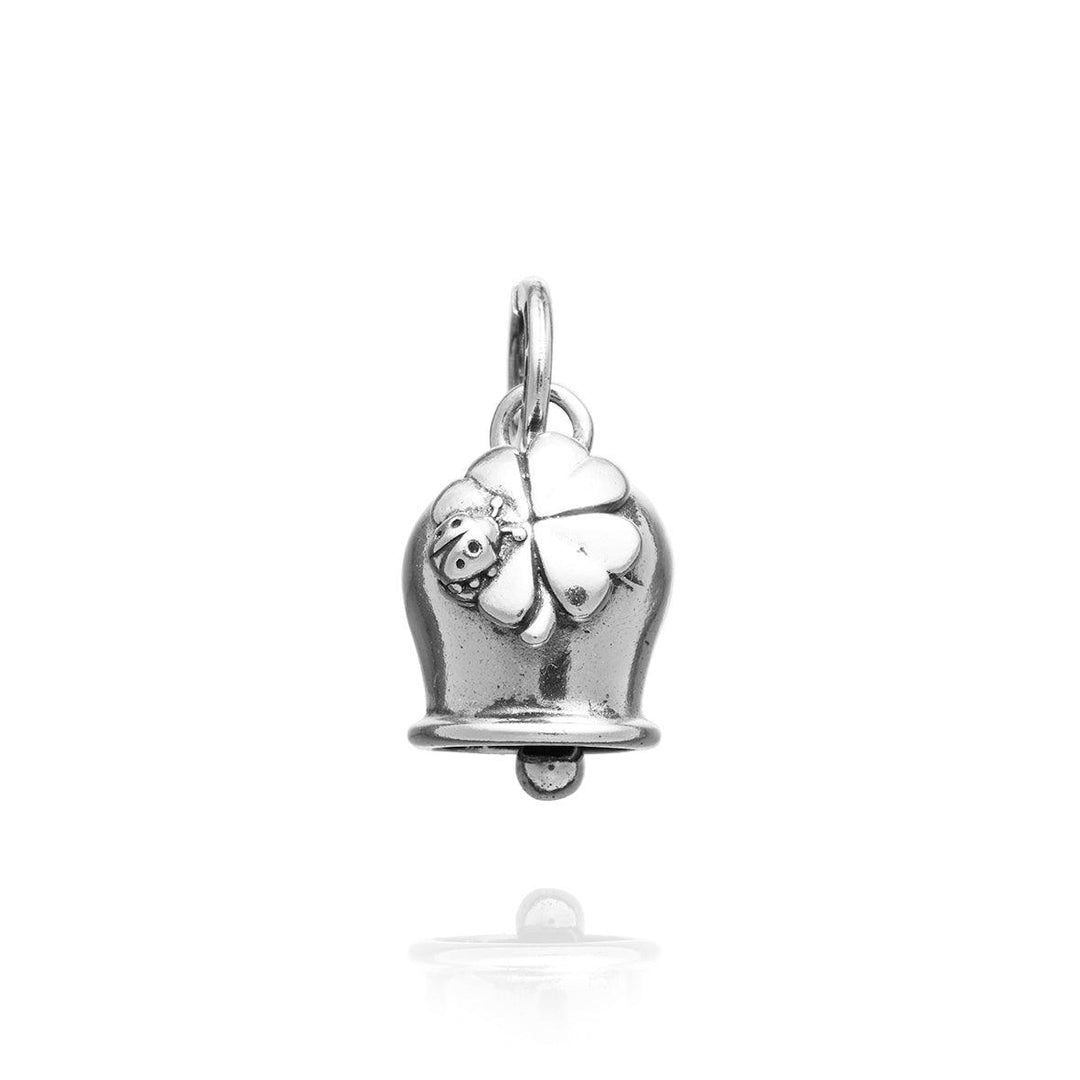 Giovanni Raspini charm Campanello Quadrifoglio argento 925 11193 - Capodagli 1937