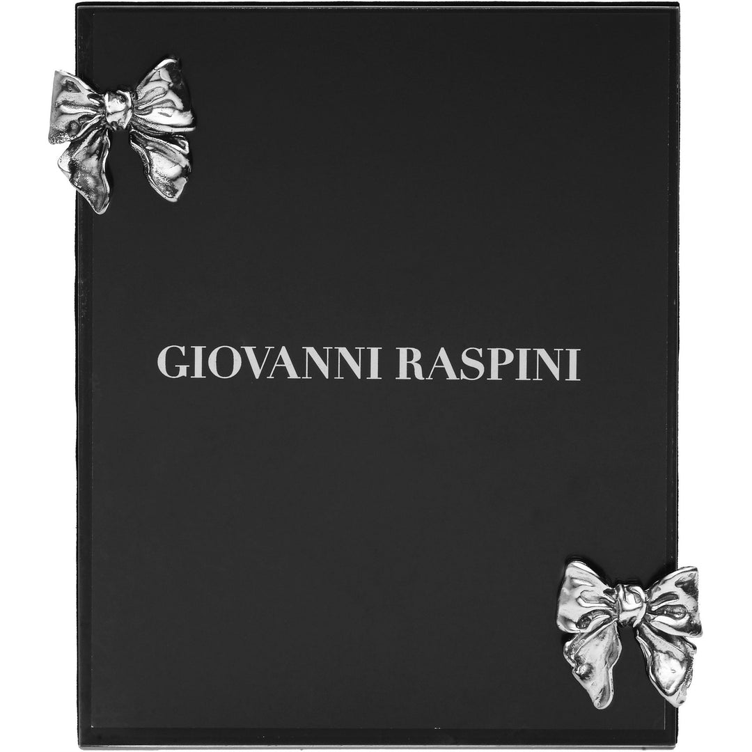 Giovanni raspini frame vlokken glas 16x20cm bronzen wit B0169