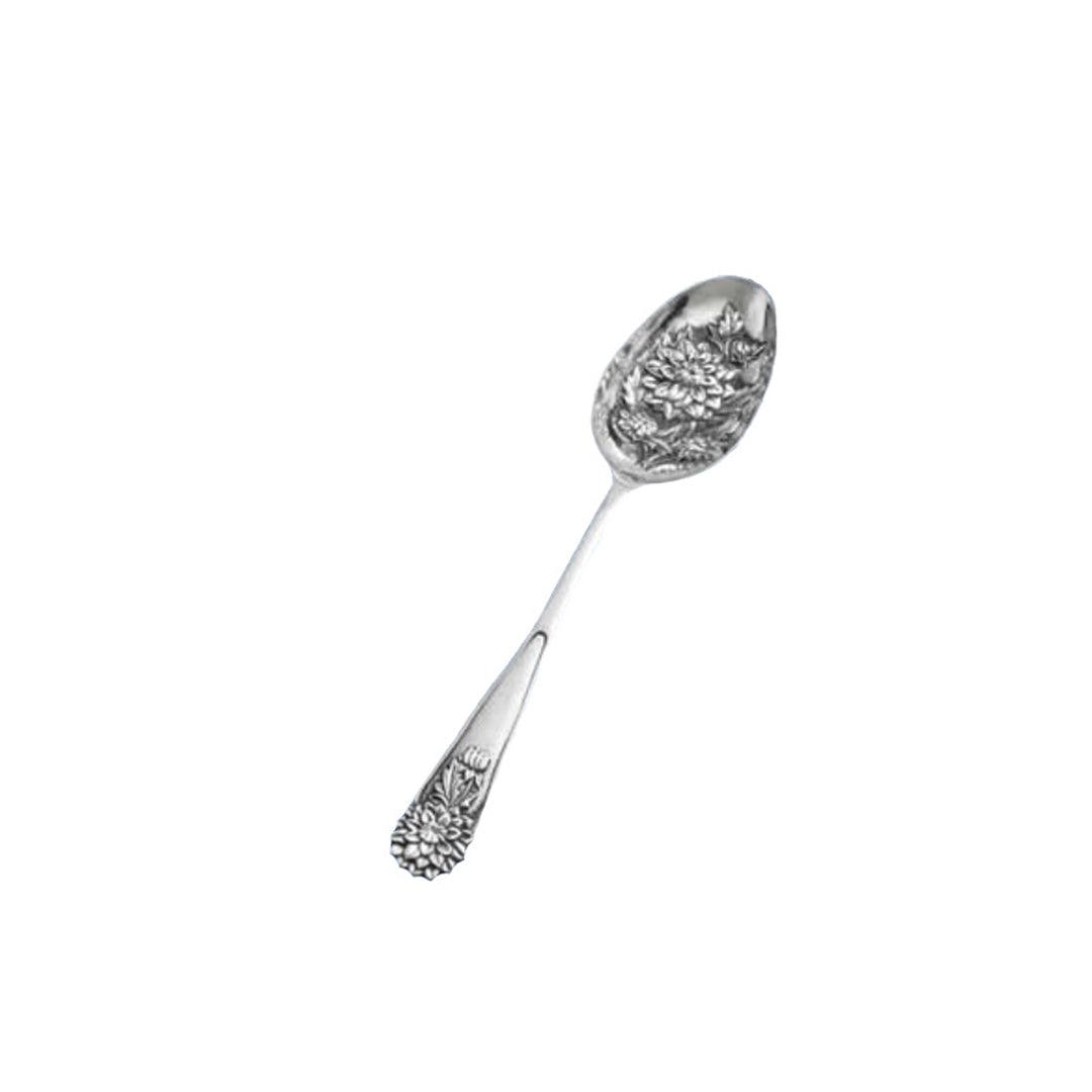 Masini cucchiaio da collezione Ditelo con un Fiore Dalia-Gratitudine argento 925 8.03.1707 - Capodagli 1937