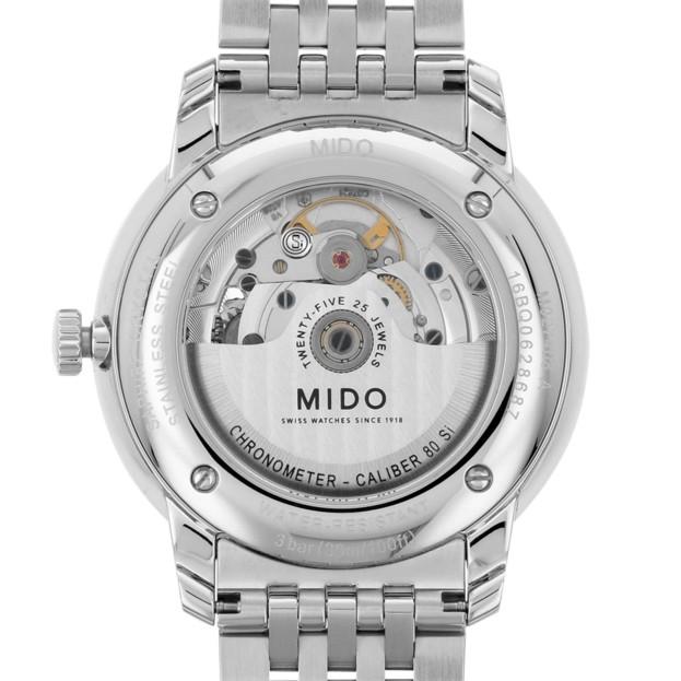 Mido orologio Baroncelli Chronometer Silicio 40mm Caliber 80 automatico M027.408.11.041.00 - Gioielleria Capodagli