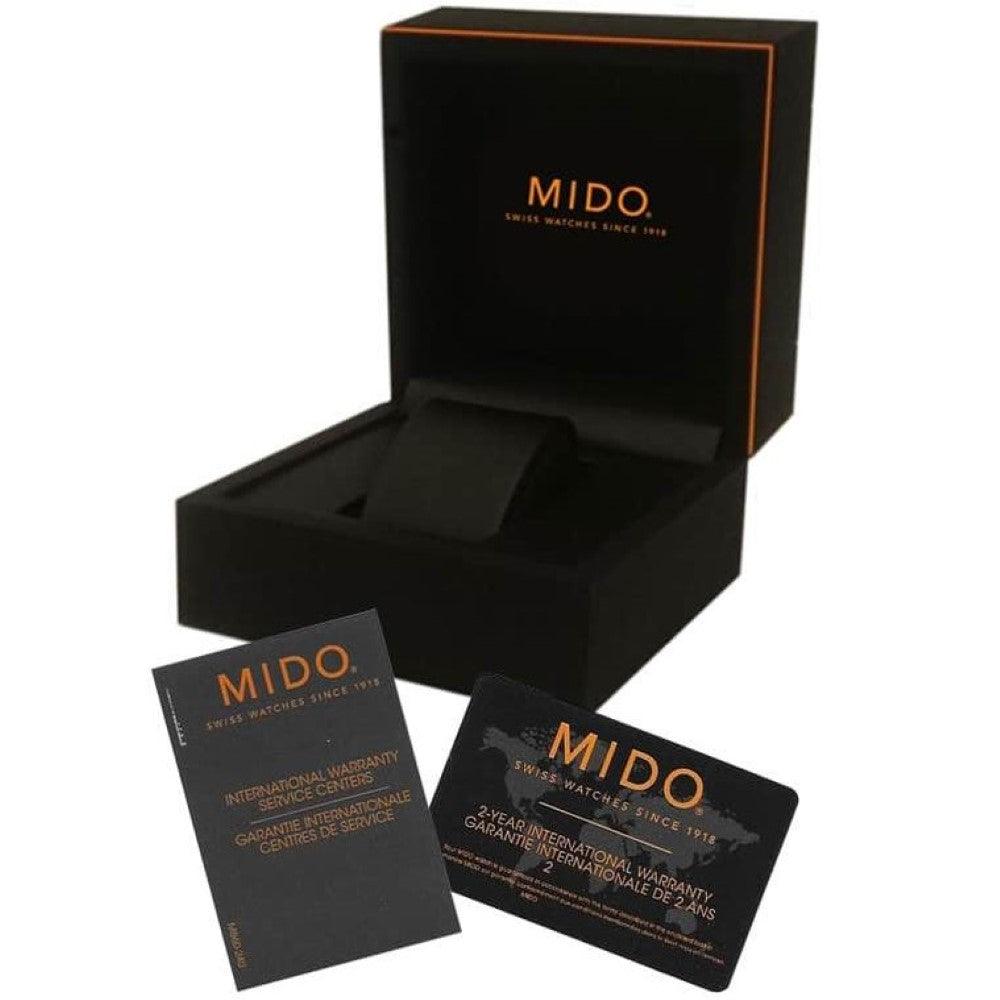 Mido orologio Multifort Power Reserve 42mm acciaio PVD nero automatico M038.424.33.051.00 - Gioielleria Capodagli