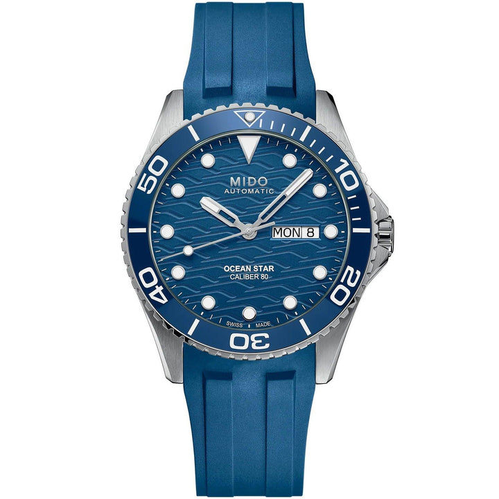 Mido orologio Ocean Star 200M 42mm blu automatico acciaio M042.430.17.041.00 - Capodagli 1937