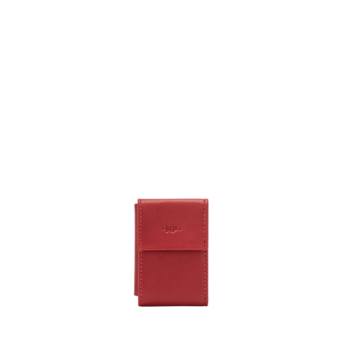 Nuvola Leather Mini Portefeuille Hommes avec Porte-monnaie en cuir Veste Slim Pocket Minimaliste