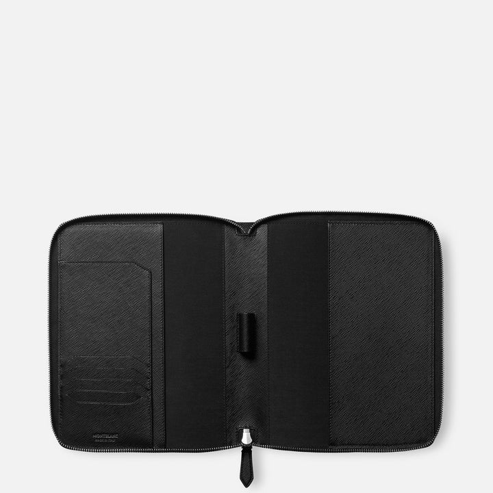 Montblanc A5 clipboard with Montblanc Sartorial zip black 130839 - Capodagli 1937