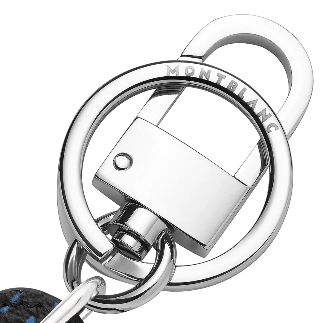 Porte-clés Montblanc Montblanc M_Gram 4810 bleu avec boucle 127915 - Capodagli 1937