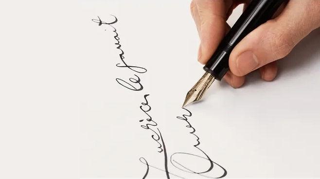 Montblanc stilografica Meisterstück LeGrand Calligraphy pennino flessibile 128512 - Capodagli 1937