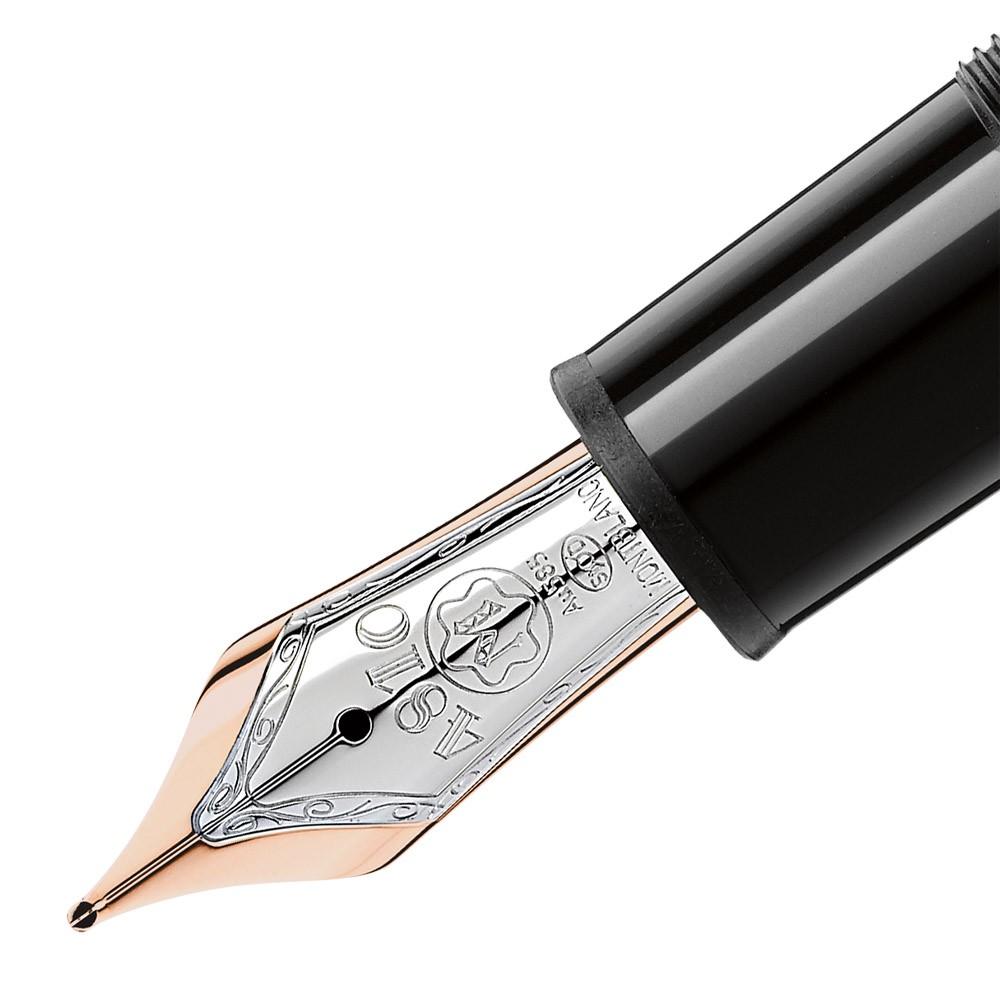 Montblanc stilografica Meisterstück Red Gold LeGrand punta M 112670 - Gioielleria Capodagli