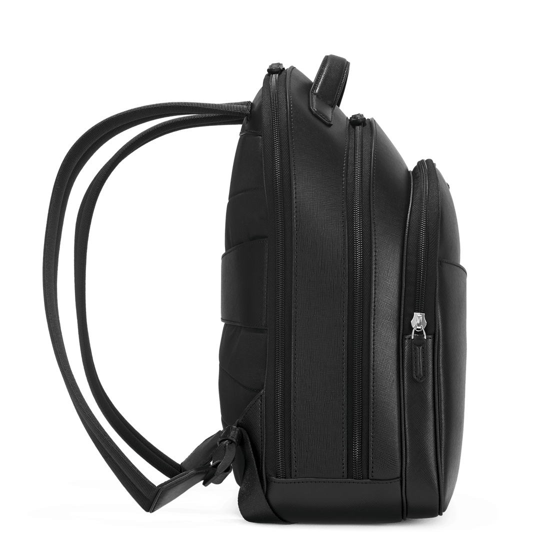 Montblanc medium backpack with 3 compartments Montblanc Sartorial black 130098 - Capodagli 1937
