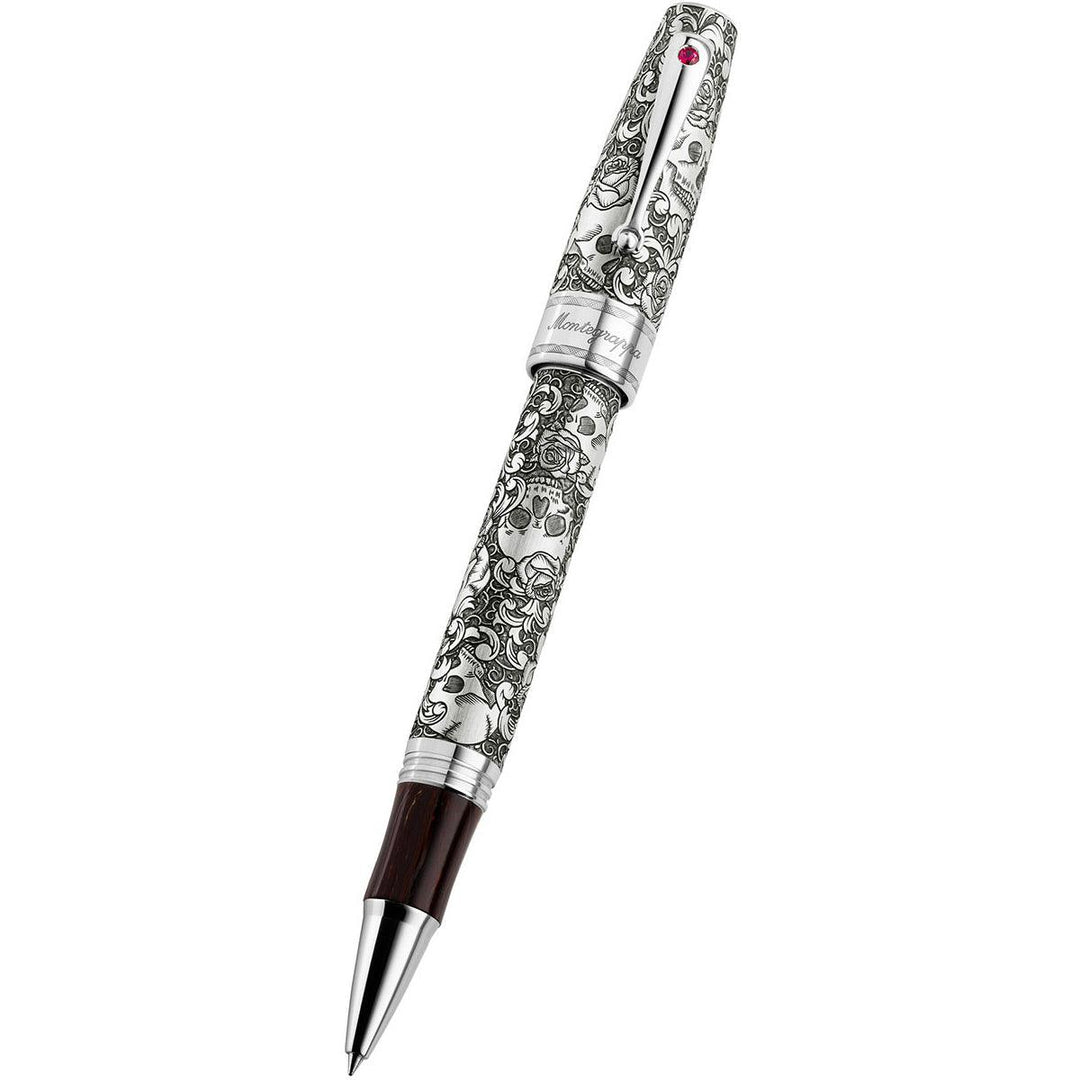 Montegrappa roller Skulls & Roses Extra La Rinascita limited edition ISSKNRSE - Capodagli 1937