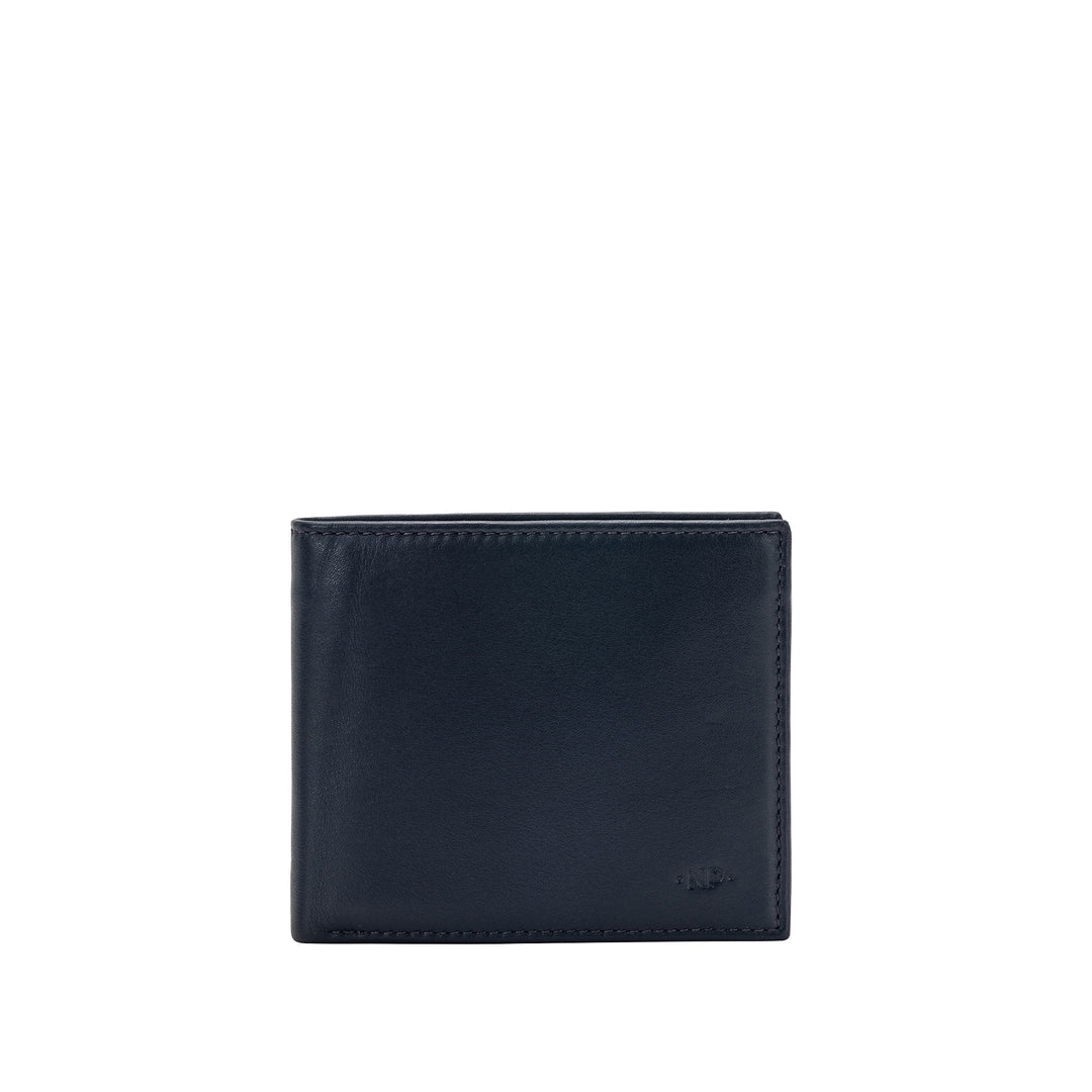 Pásová kůži Nuvola Leather Waste's Pásová kůže s kartami kreditních karet bankovky Tripold Multitaches