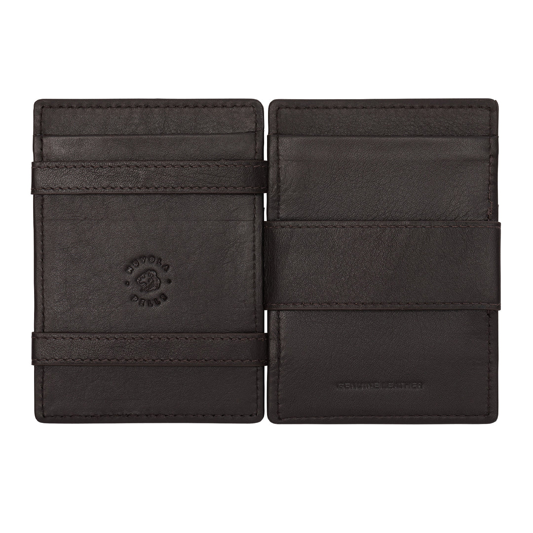 Nuvola Leather Magic Portfolio Man in Leather Magic peněženka malá se 6 kapsami kreditních karet