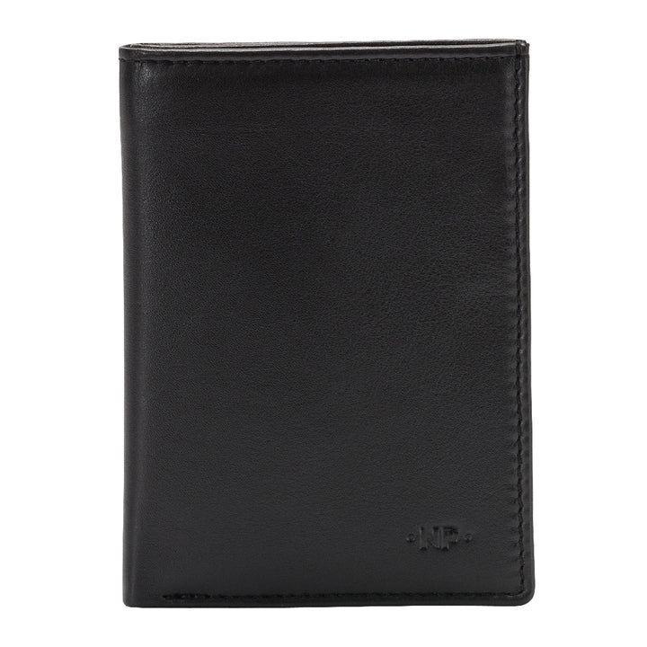 Nuvolaská kožená peněženka pro muže v Nappa Nappa Caredocumenti s kapsami na kreditní karty