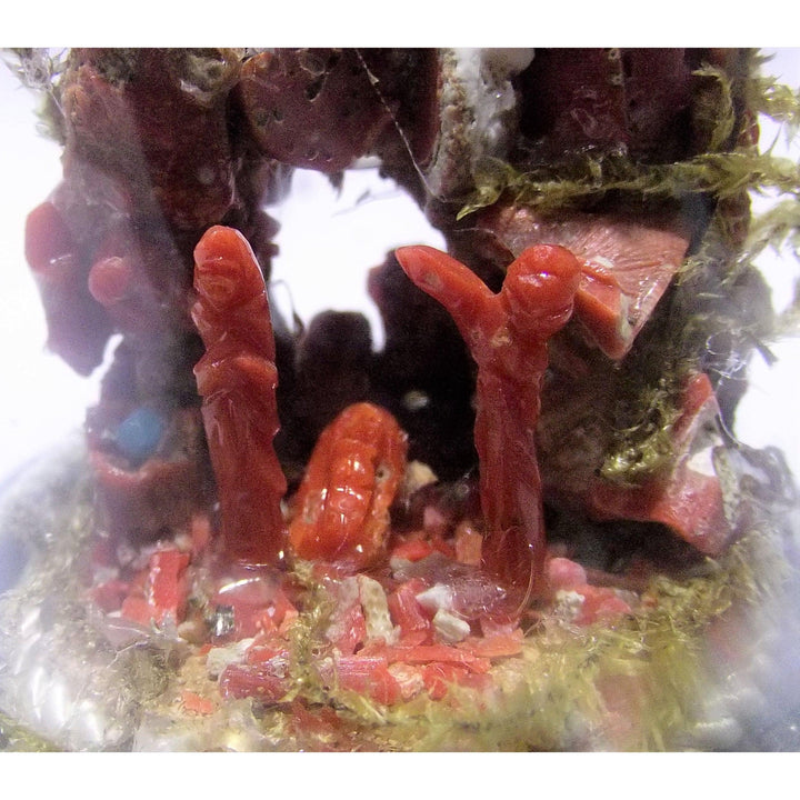 Coral nativity scene A-0038 - Capodagli jewellery