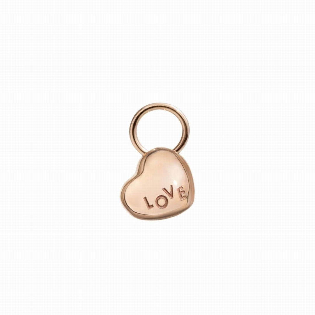 Queriot ciondolo Cuore Love oro rosa 9kt F17O02LOVE - Gioielleria Capodagli