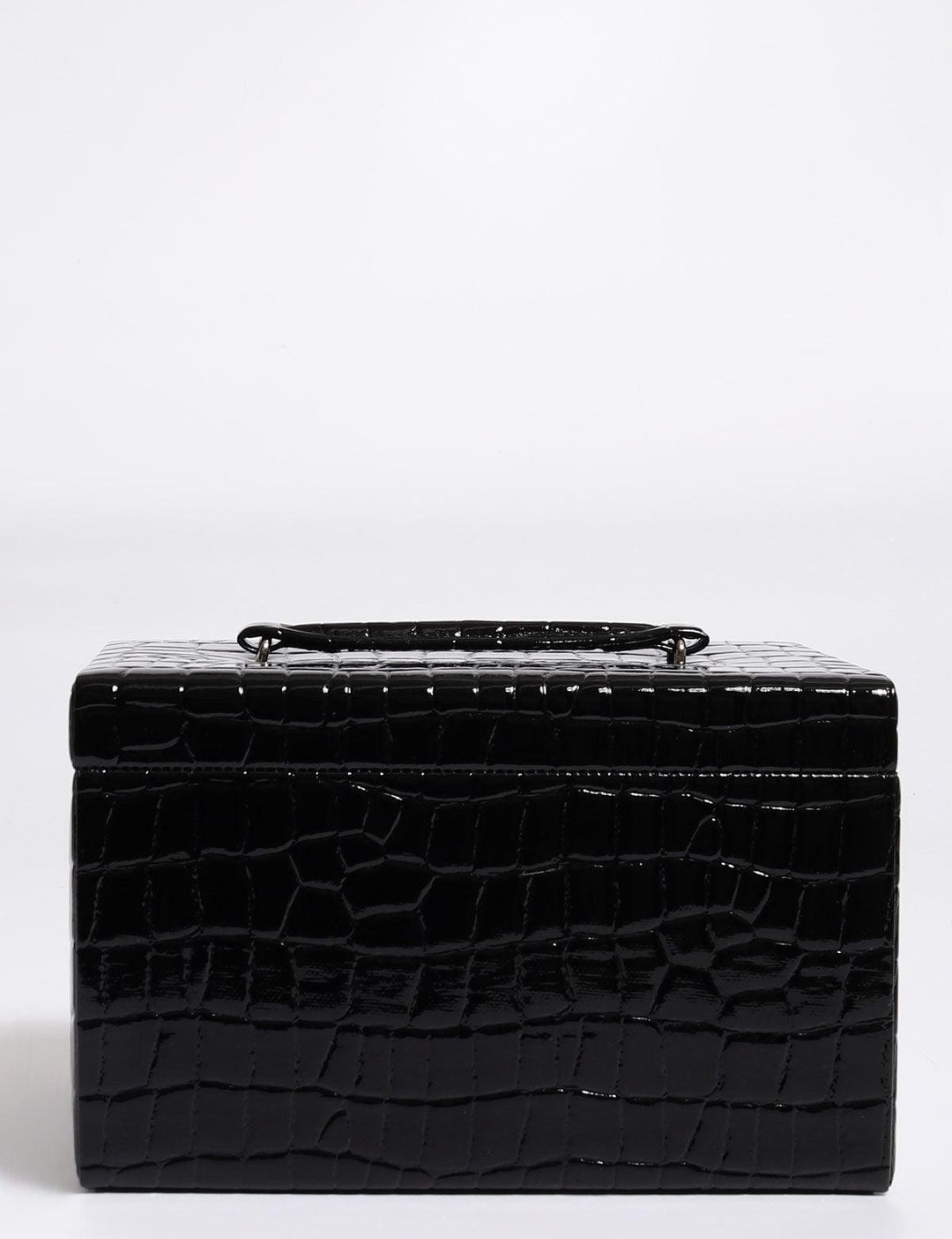 Boîte à bijoux Friedrich23 avec imprimé crocodile Noir 23254-20 - Capodagli 1937