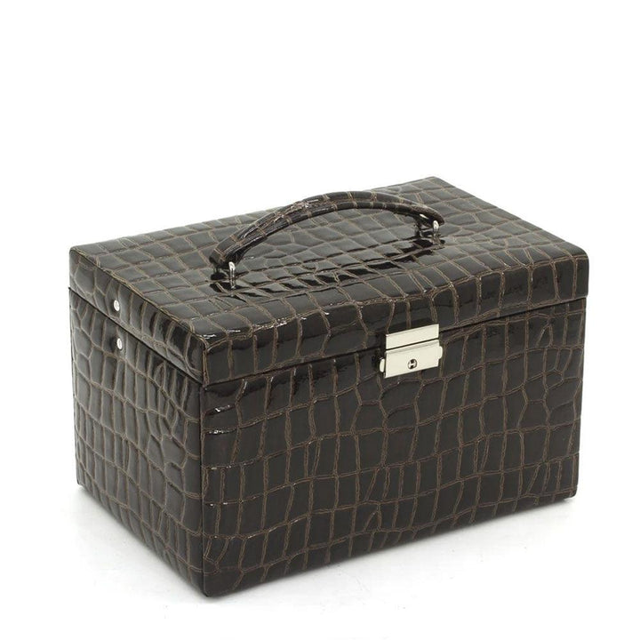 Friedrich23 jewelry box with coconut print Dark Brown 23254-34 - Capodagli 1937