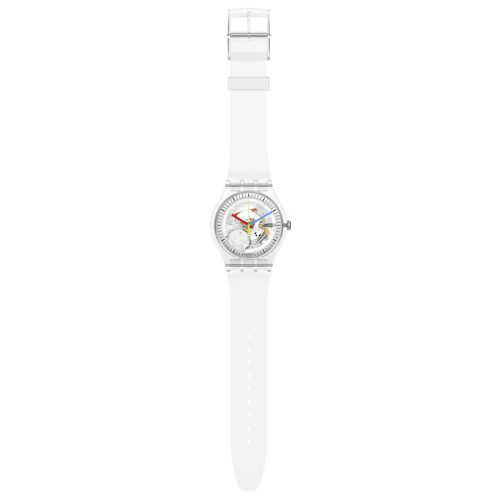 Swatch orologio CLEARLY Originals New Gent 41mm SO29K100-S06 - Capodagli 1937