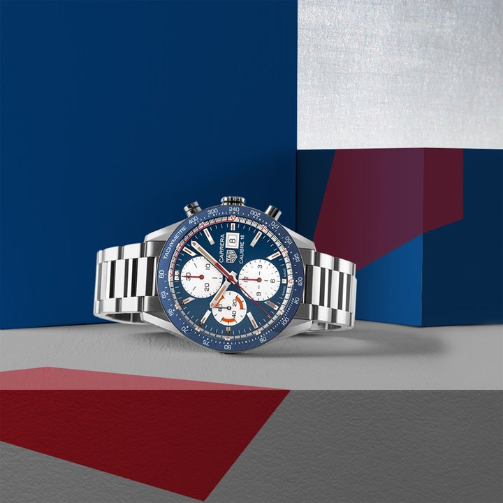 TAG Heuer Uhr Carrera Calibre 16 Automatik-Chronograph 41 mm CV201AR.BA0715 – Gioielleria Capodagli