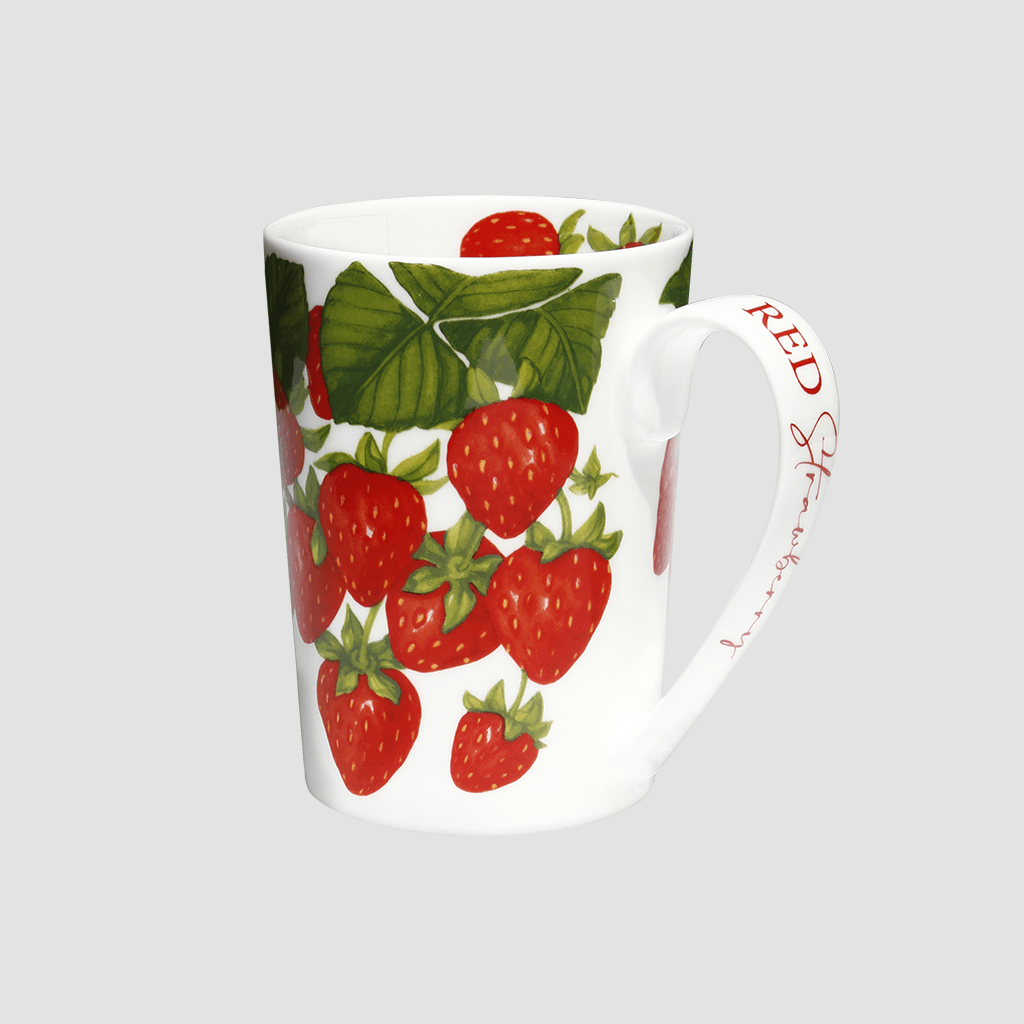 Taitù tazza Red Strawberry porcellana fine bone china 12-11-4 - Capodagli 1937