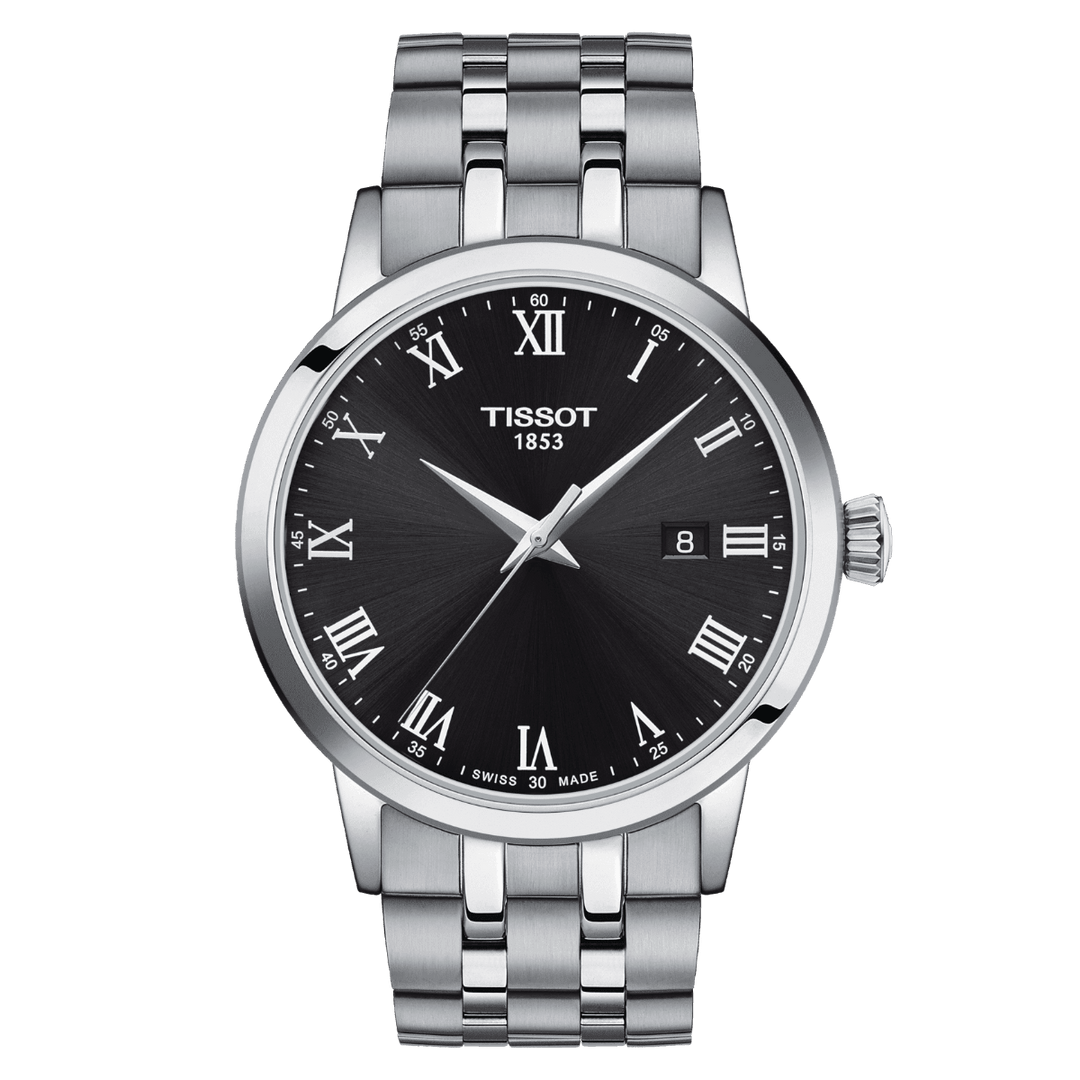 Tissot orologio Classic Dream 42mm nero quarzo acciaio T129.410.11.053.00 - Gioielleria Capodagli