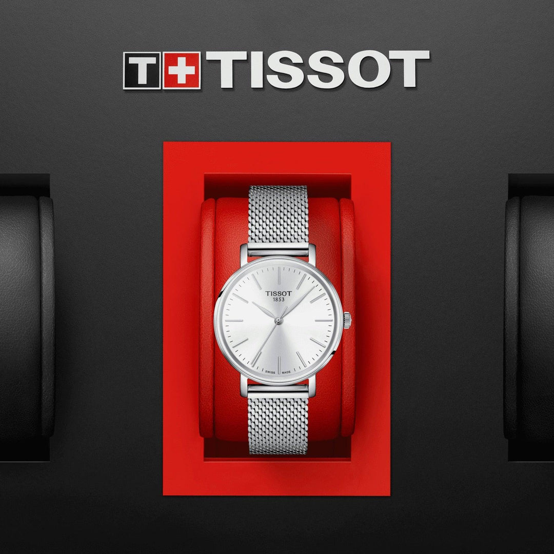 Tissot orologio Everytime Lady 34mm argento quarzo acciaio T143.210.11.011.00 - Capodagli 1937