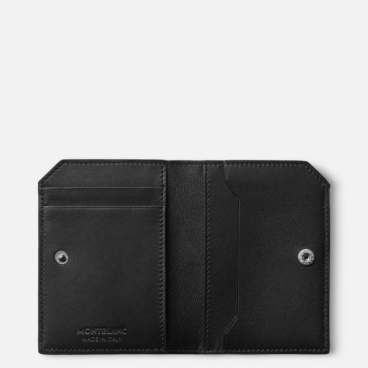Montblanc Mini portfolio 4 komory Meisterstück selekcja miękka czarna 130050