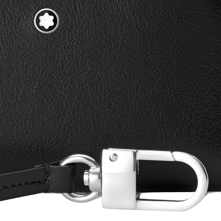 Montblanc Keychain 2 Openingen Meisterstück Selectie Soft Black 129700