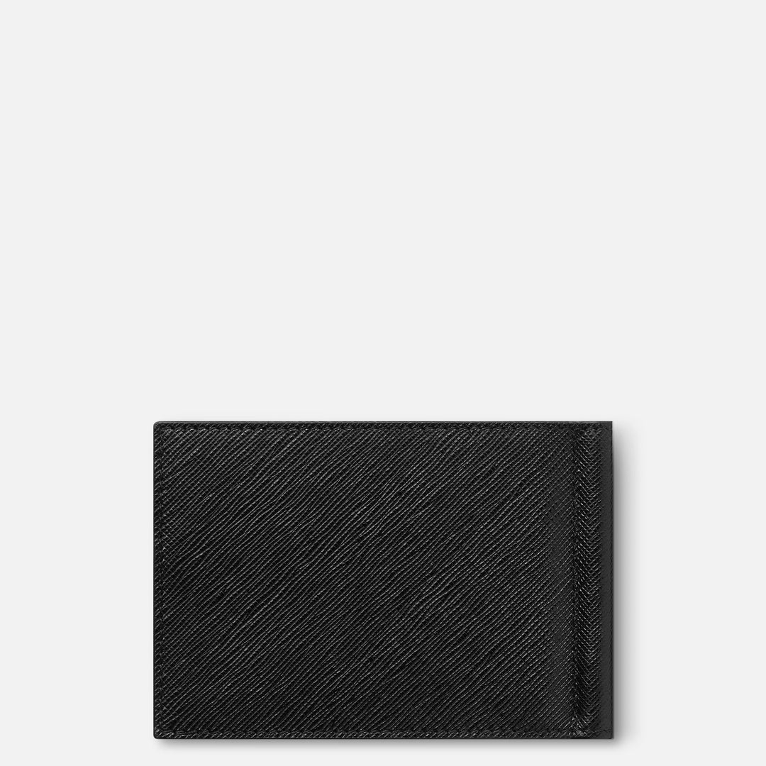 Montblanc Portefeuille avec 6 compartiments et pince à billets Montblanc noir de tailleur 130316